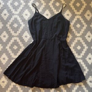 GAP Micro-Polka Dot Spaghetti Strap Mini Dress